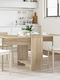 Dining Room Table Processed Wood 138x70x73.5cm