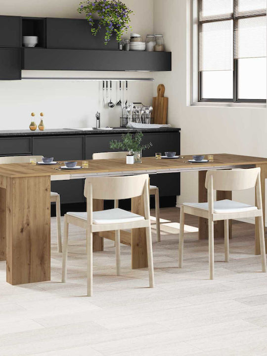 vidaXL Ausziehbarer Esstisch Aus Holz 240x85x75cm