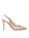 Pointed Toe Heels Gold