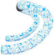 Supacaz Super Sticky Splat Wrap Weiß Blau