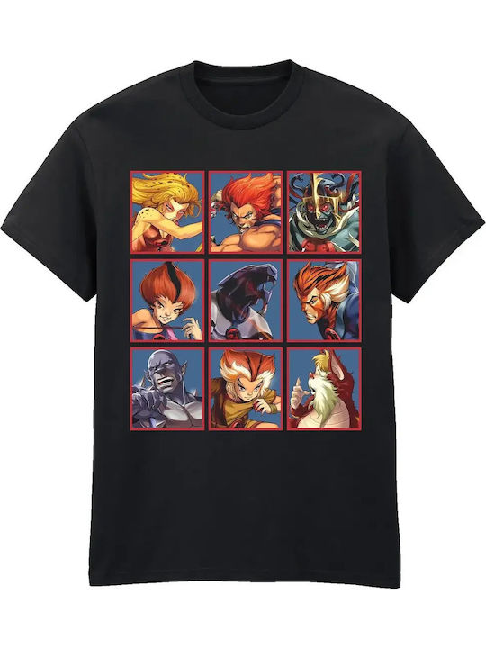 T-shirt Thundercats Squares 100%cotton Tdc10355tsb
