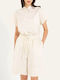 Women's Cream Shorts