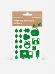 Bookman Reflective Stickers Adventure Sticker