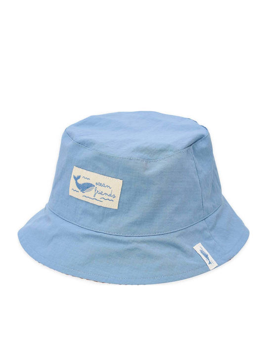 Little Dutch Palarie Copii Bucket Tesatura Cu Protectie Solara Ocean Albastra