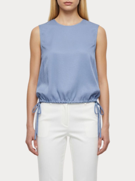Ψηλόμεση Mini Φούστα Brunnera Blue