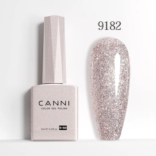 Canni Ημιμόνιμο Βερνίκι Νυχιών 9182 9ml