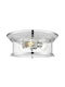 COSMOLight Ceiling Light 39.5cm Silver with E27 Socket