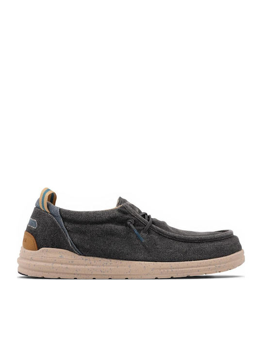 Lumberjack Trevor Ανδρικά Loafers σε Γκρι Χρώμα
