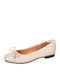 Damen Ballerinas Beige