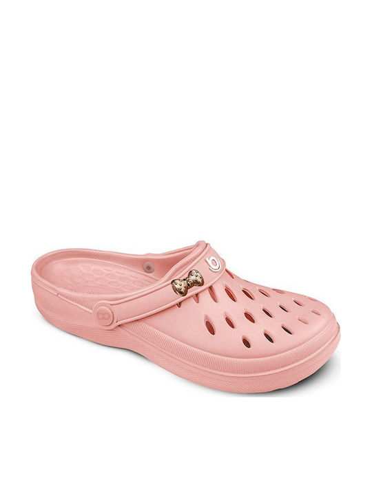 Boaonda Damen Holzschuhe Anatomisch Rosa