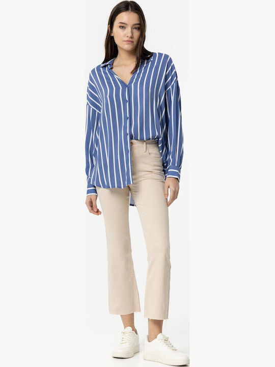 High Rise Women's Jean Pants Flared