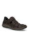 Leather Men's Sandals in Brown Colour