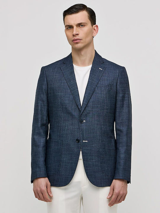 Sogo Herrenanzugsjacke Marineblau