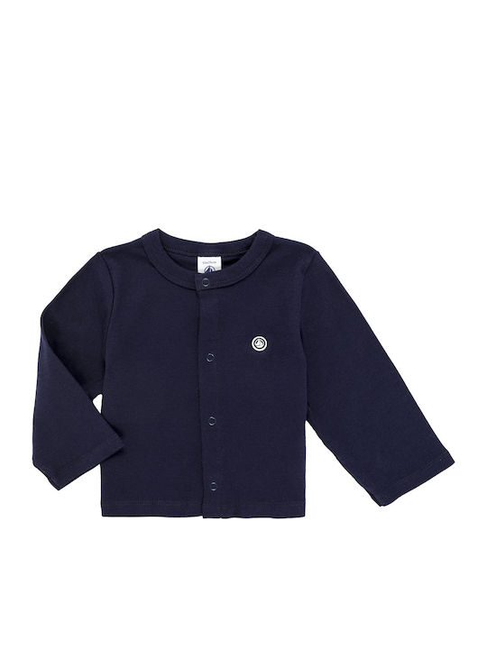 Petit Bateau Παιδική Ζακέτα Navy Μπλε