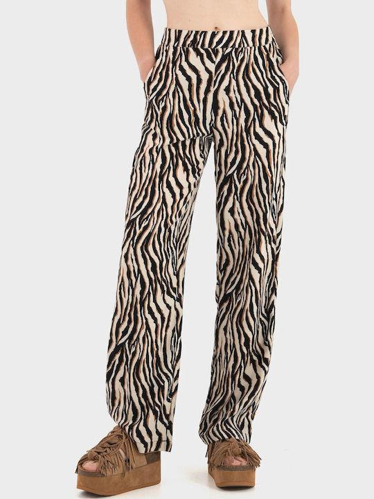 Vero Moda Easy Joy Γυναικείο Υφασμάτινο Παντελό...