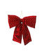 Red Decorative Bow 39x50cm Mica Red