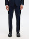 Trousers In Slim Fit Dark Sapphire