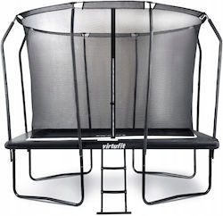 Virtufit Trampolin Für Draußen Mit 183cm Durchmesser Und Netz Und Leiter Virtufit Trampolin Für Draußen Mit 183cm Durchmesser Und Netz Und Leiter