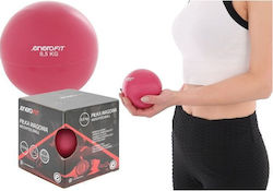 Enero Mini Μπάλα Pilates 10cm 0.5kg σε Ροζ Χρώμα