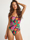 One Piece Swimsuit Floral
