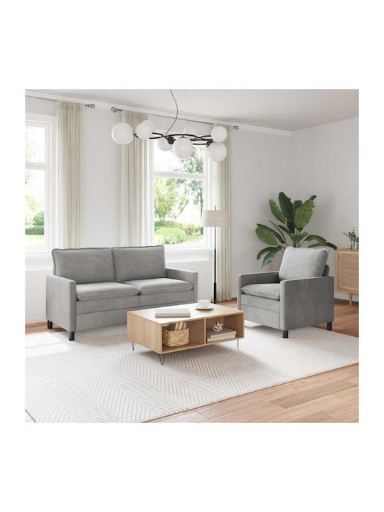 vidaXL Wohnzimmermöbel-Set 2-Sitzer & Sessel