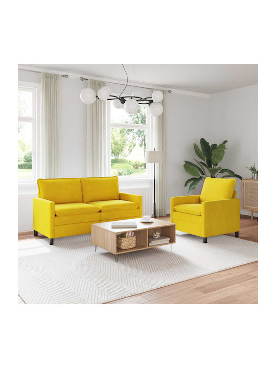 vidaXL Wohnzimmermöbel-Set 2-Sitzer & Sessel