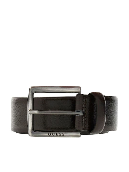 Men's Leather Double Sided Brown Belt