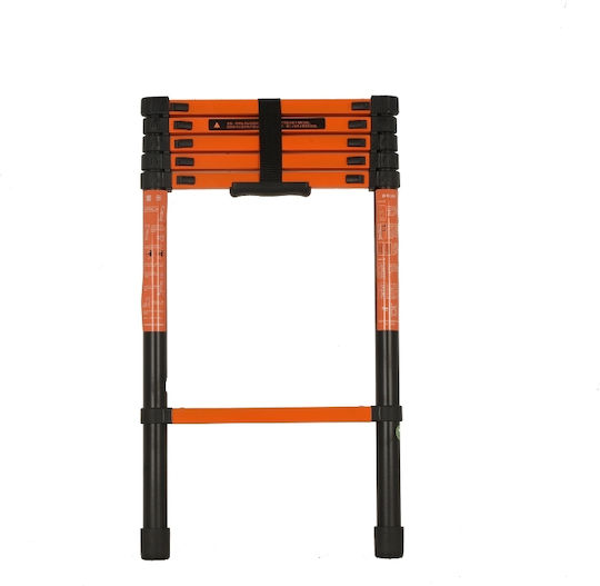 Vesta Telescopic Ladder Single 6 Steps Maximum Height 2.3m