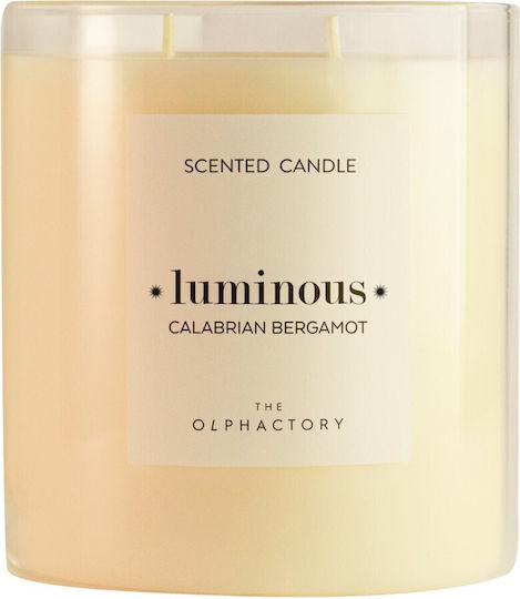 Calabrian Bergamot Herbal Aromatic Candle Lid 790gr Luminous Olfactory