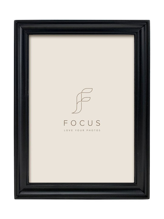 Focus Κορνίζα Πλαστική με Μαύρο Πλαίσιο