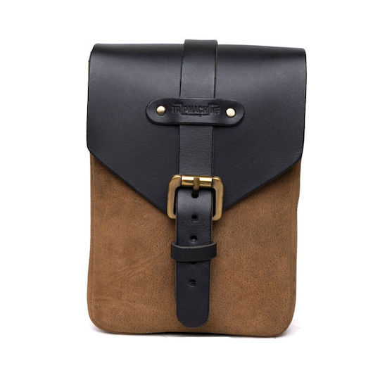 Trip Machine Tank Bag Motorcycle Magnetic Tobacco Brown