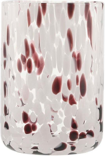 Estia Colorburst Set Pahare de Apă din Sticlă Roz 360ml 07-40833 6 Bucăți