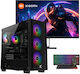 Vengeance Stealth-V44 Ryzen Гейминг Настолен Компютър (Ryzen 7-5700/32GB DDR4/1TB SSD/GeForce RTX 5060/Без Операционна Система) и Монитор Xiaomi A27i