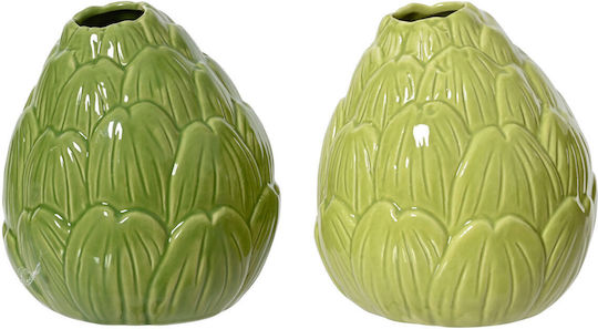 Beauty Home Decorative Porcelain Multicolour Vase 10x10xH11.5cm