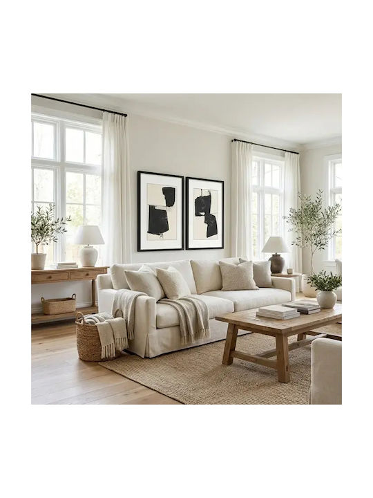 COSMOLight Obraz Coal 105‑9828 60x80 Minimal Wa...