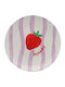 Que Rico Fraise Червена Пустинна Чиния