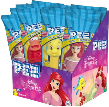 Mermaid Pez Καραμέλες Dispenser 8.5g 12τεμ