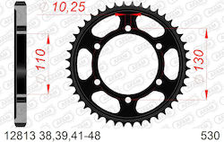 Afam Steel Rear Sprocket 530 Chain Code 12813-45