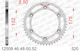 Afam Steel Rear Sprocket 520 Chain Code 12508-49