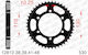Pinion Spate Din Oțel Afam Cod Lanț 530 12813-47