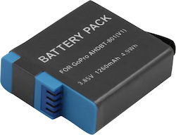 Avizar Batterie Gopro Held 8 Kamera Li-ion 3,85V 1260mAh 4,9Wh Schwarz