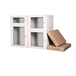 Steel STEEL-04U5440LG Wandmontierter 4U Rack
