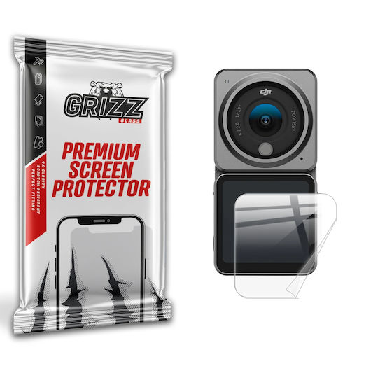 Grizzglass Ceramicfilm Screen Protector Dji Action 2 Sports Camera Transparent