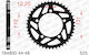 Afam Steel Rear Sprocket 525 Chain Code 164800-44
