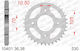 Pinion Spate Din Oțel Afam Lanț 530 Cod 10401-38