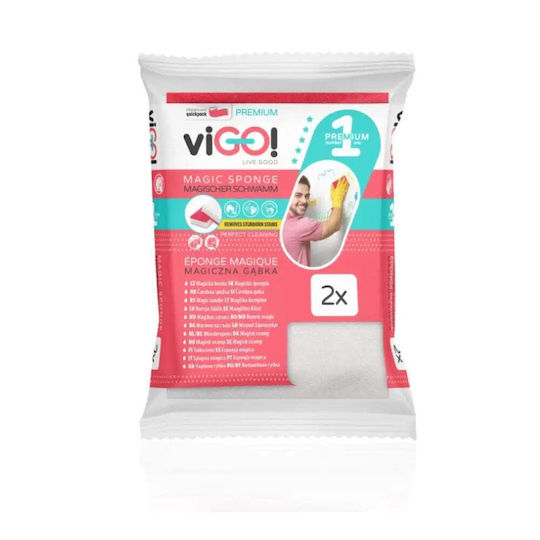 Magic Cleaning Sponge 2pcs Premium №1 Vigo