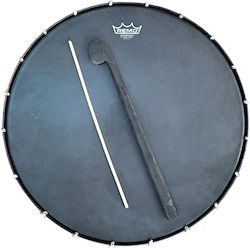 Tobă 20'' Tradițională Handmade Neagră 20''