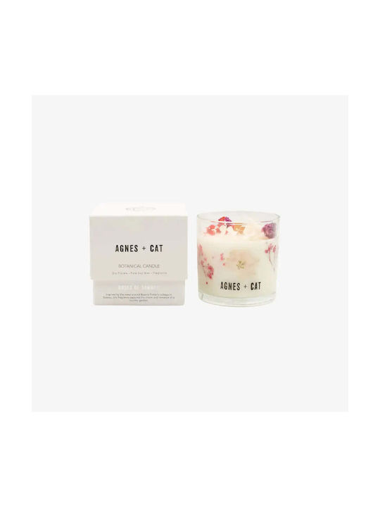 Phos & Gaia Aromatic Soy Candle In Jar With Lavender Perfume