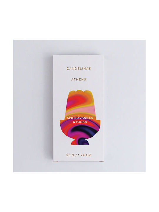 Candelinas Spiced Vanilla & Tonka Wax Melt Snap Bar 55g Φυτικό Αρωματικό Κερί
