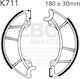 Ebc Brake Pads K711 1 Set